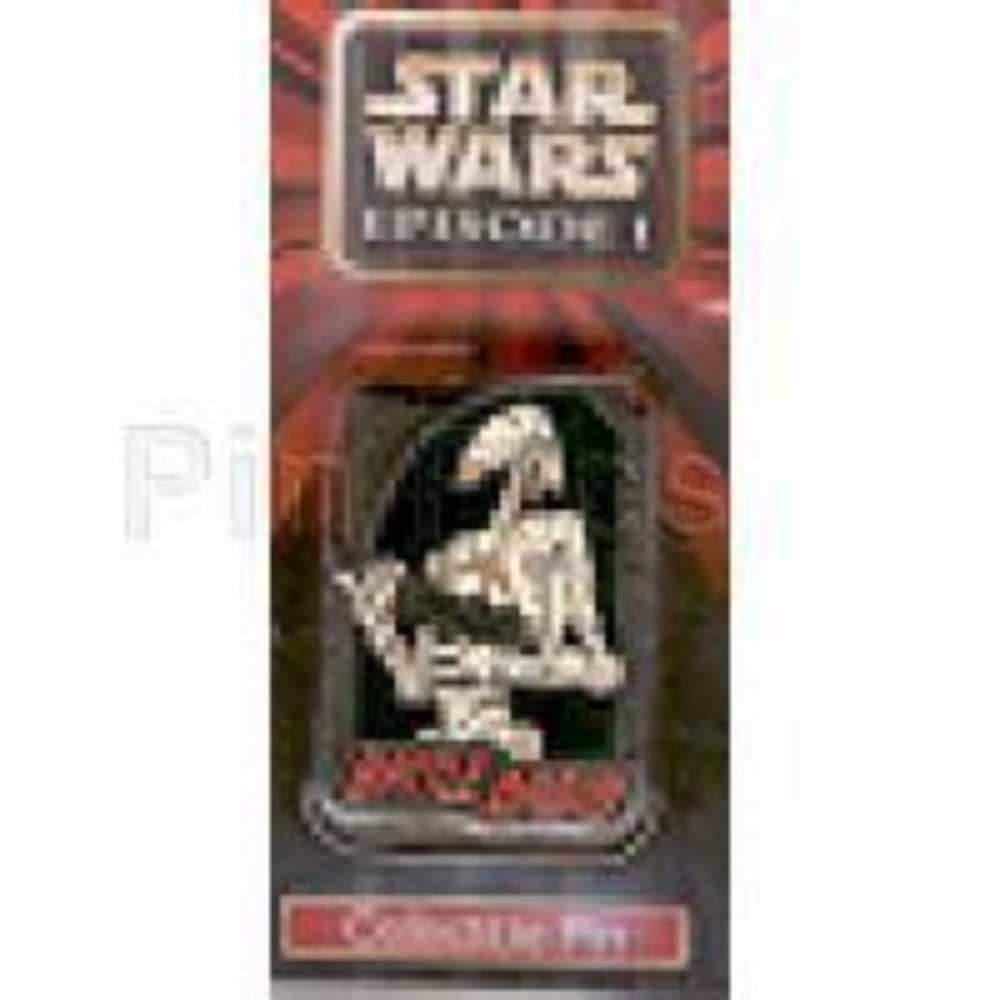 Disney Pin Star Wars Episode 1 Battle Droid semi-cloisonne Lucasfilm HTF 13701